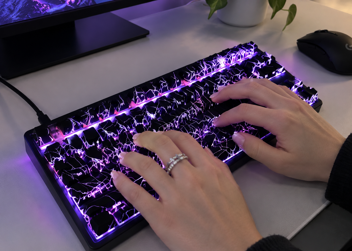 Spider-Web Keycaps (130)